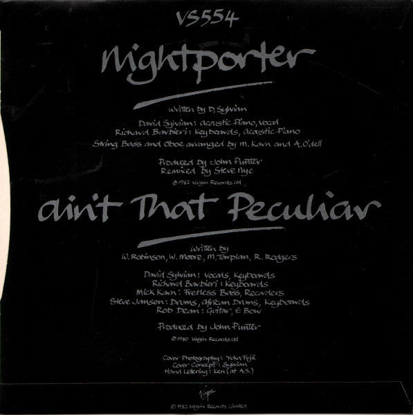Japan : Nightporter (7", Single)