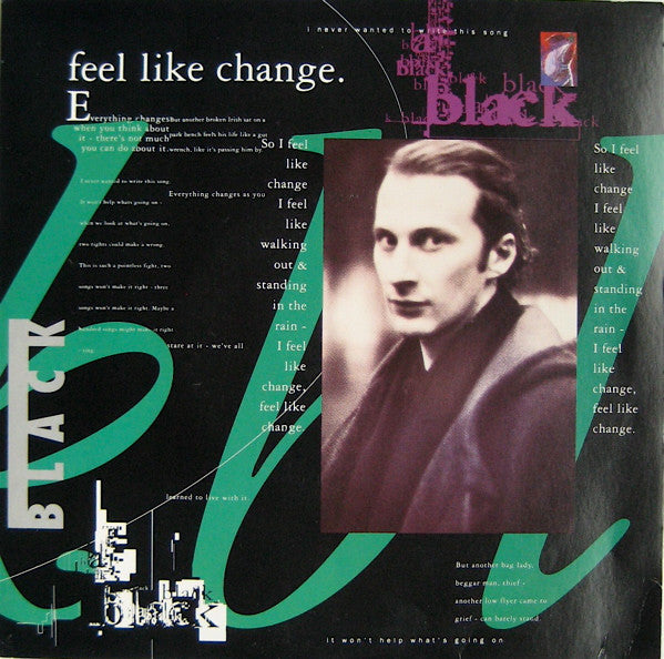 Black (2) : Feel Like Change (7", Single, Sil)