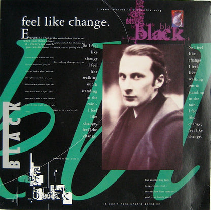 Black (2) : Feel Like Change (7", Single, Sil)