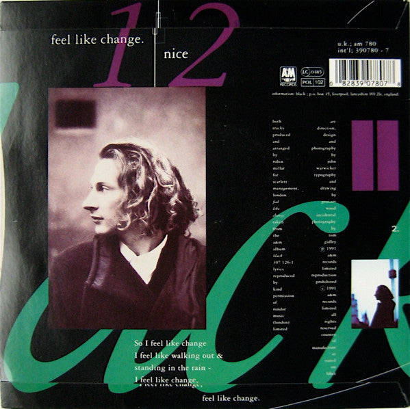 Black (2) : Feel Like Change (7", Single, Sil)