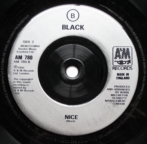 Black (2) : Feel Like Change (7", Single, Sil)