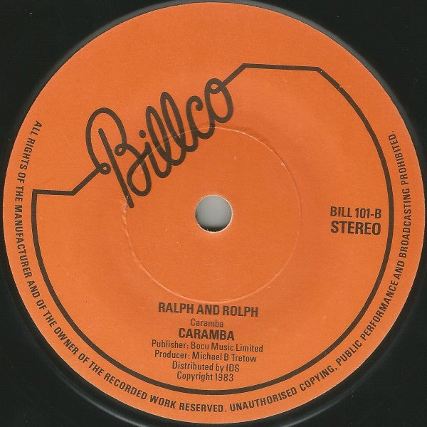 Caramba : Fedora (I'll Be Your Dawg) (7", Single, Die)
