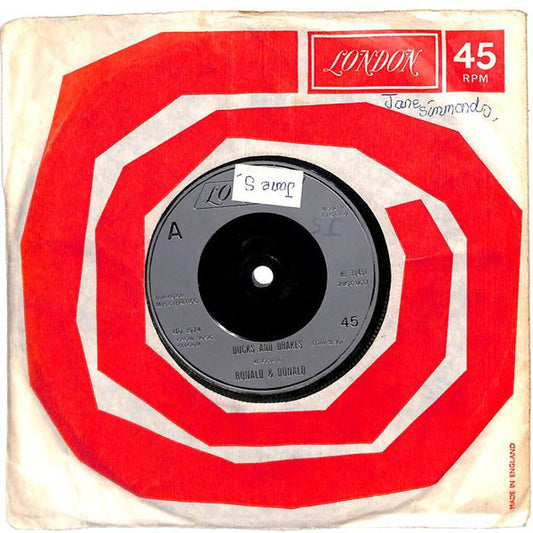 Ronald And Donald : Ducks And Drakes (7", Single, RP)