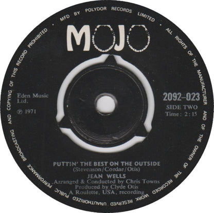 Jean Wells : After Loving You (7")