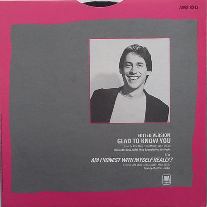 Chas Jankel : Glad To Know You (7", Single)