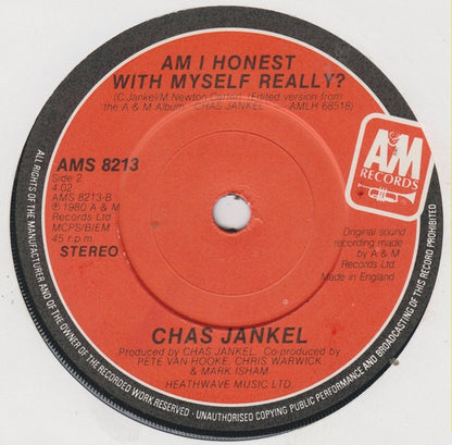 Chas Jankel : Glad To Know You (7", Single)