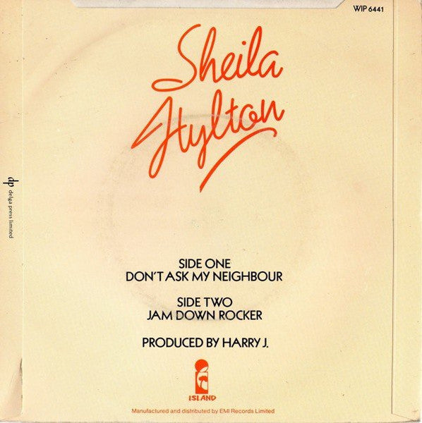 Sheila Hylton : Don't Ask My Neighbours (7", Single)