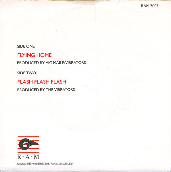 The Vibrators : Flying Home (7")