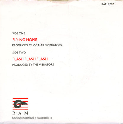 The Vibrators : Flying Home (7")