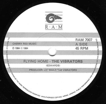 The Vibrators : Flying Home (7")