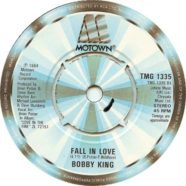 Bobby King : Lovequake (7", Single)