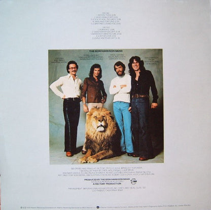 The Don Harrison Band : The Don Harrison Band (LP, Album)