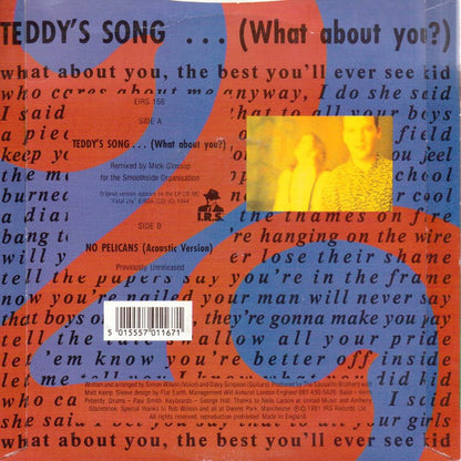 29 Palms (2) : Teddy's Song (What About You?) (7")