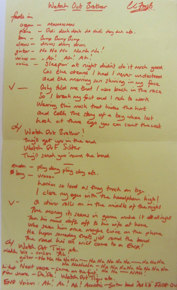 Eat At Joes : Watch Out Brother! (7")