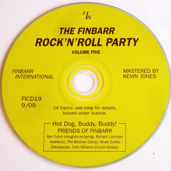 Various : The Finbarr Rock'N'Roll Party Volume Five (CD, Album, Comp)