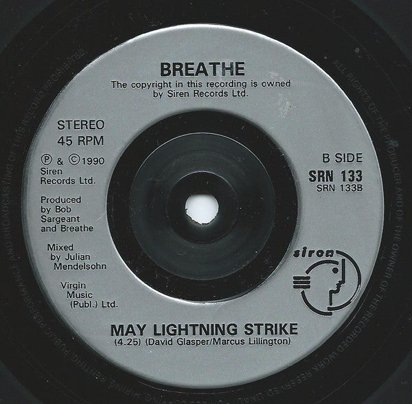 Breathe (3) : Say A Prayer (7")