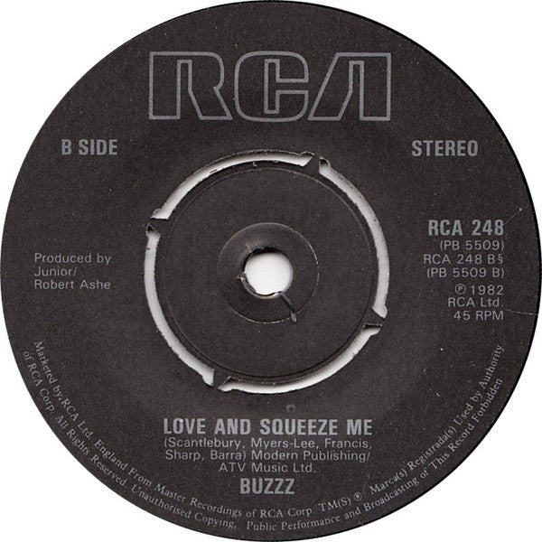 Buzzz (2) : Hit The Road Jack (7")