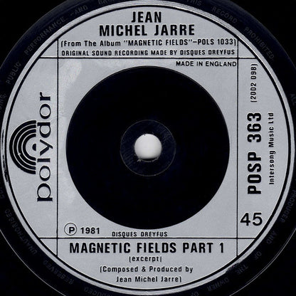 Jean-Michel Jarre : Magnetic Fields Part 4 (7", Single)