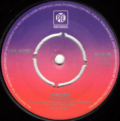 Carl Wayne : You're A Star (7")