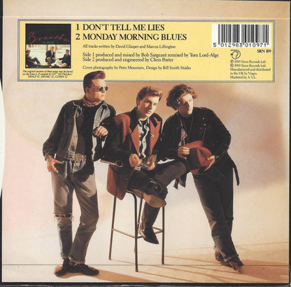 Breathe (3) : Don't Tell Me Lies (7", Single, Ltd, Pos + Box)