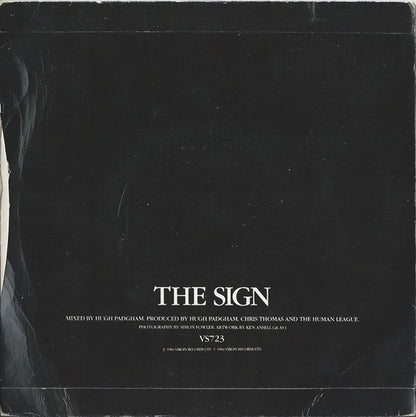 The Human League : Louise (7", Single, Mat)