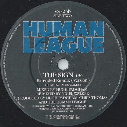 The Human League : Louise (7", Single, Mat)