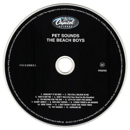 The Beach Boys : Pet Sounds (HDCD, Album, Mono, RE, RM, RP, opt)
