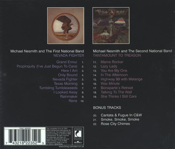 Michael Nesmith : Nevada Fighter & Tantamount To Treason (CD, Comp)