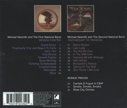 Michael Nesmith : Nevada Fighter & Tantamount To Treason (CD, Comp)