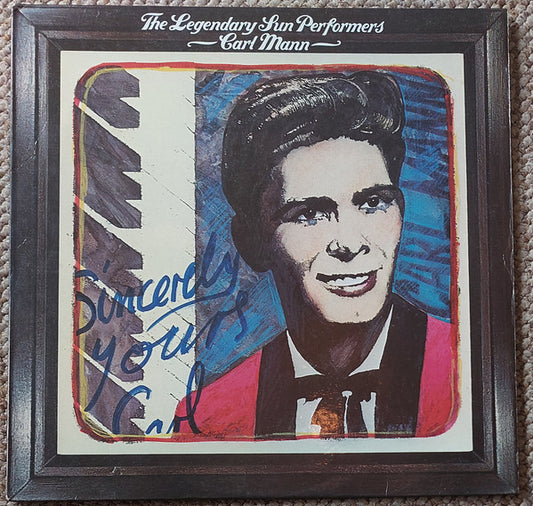 Carl Mann : The Legendary Sun Performers (LP, Comp, Mono)