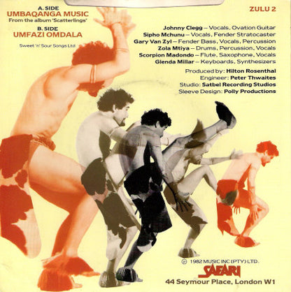 Juluka : Umbaqanga Music (7", Single)