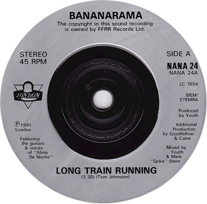Bananarama : Long Train Running (7", Single)