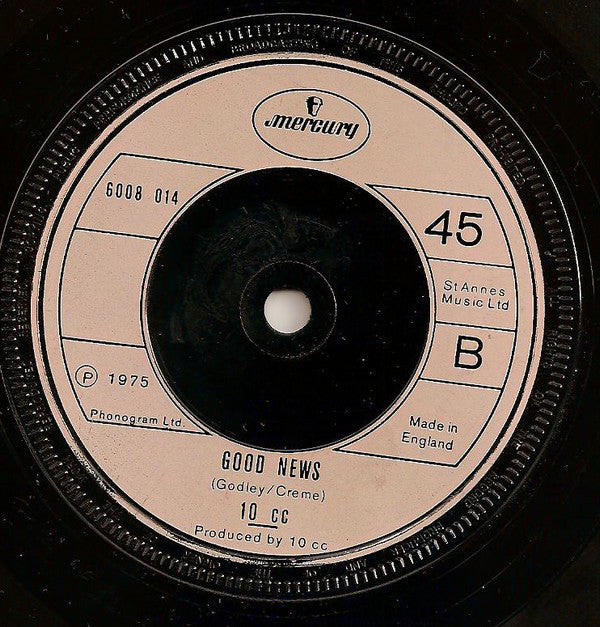 10cc : I'm Not In Love (7", Single, UK )