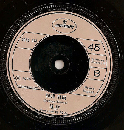 10cc : I'm Not In Love (7", Single, UK )