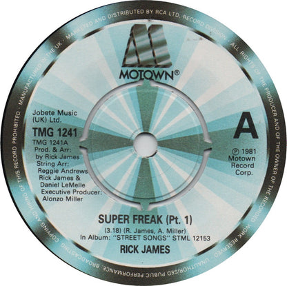Rick James : Super Freak (7", Single)