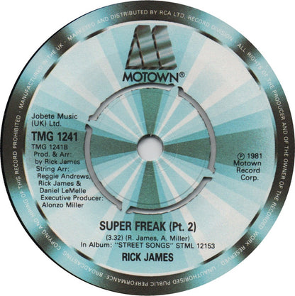 Rick James : Super Freak (7", Single)