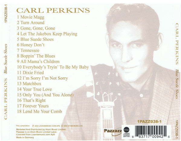 Carl Perkins : Blue Suede Shoes (CD, Comp)