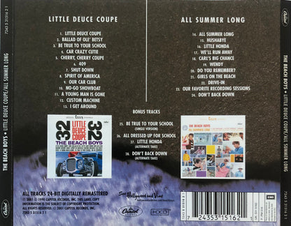 The Beach Boys : Little Deuce Coupe / All Summer Long (HDCD, Comp, RE, RM)