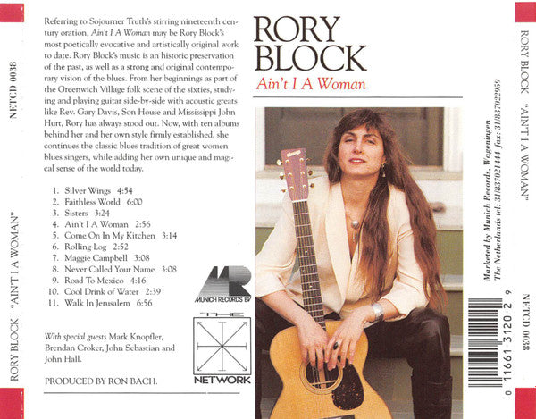 Rory Block : Ain't I A Woman (CD)