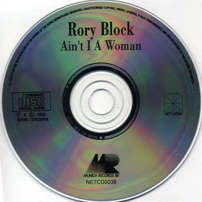Rory Block : Ain't I A Woman (CD)
