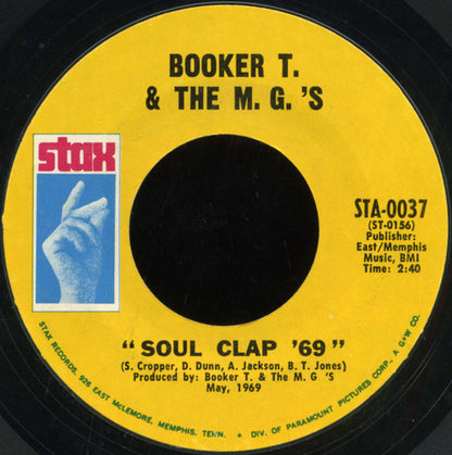 Booker T & The MG's : Mrs. Robinson (7", Single, Styrene, Pit)