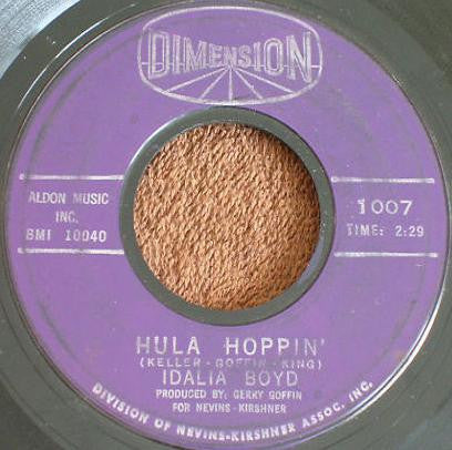 Idalia Boyd : Hula Hoppin' / Some Kind Of Wonderful (7", Single)