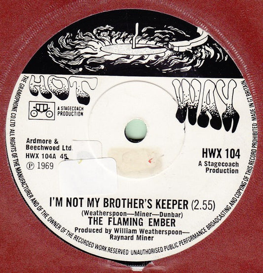 Flaming Ember : I'm Not My Brothers Keeper (7", Single)