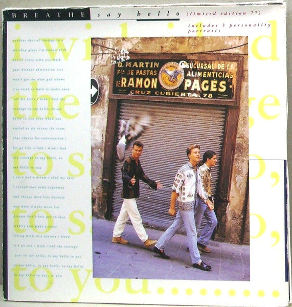 Breathe (3) : Say Hello (7", Ltd + Box)