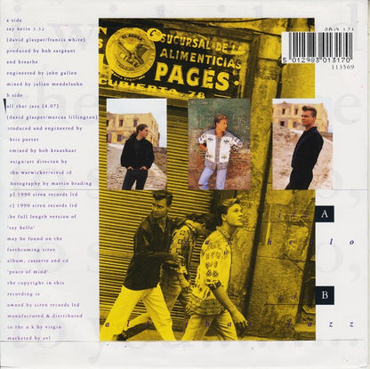 Breathe (3) : Say Hello (7", Ltd + Box)