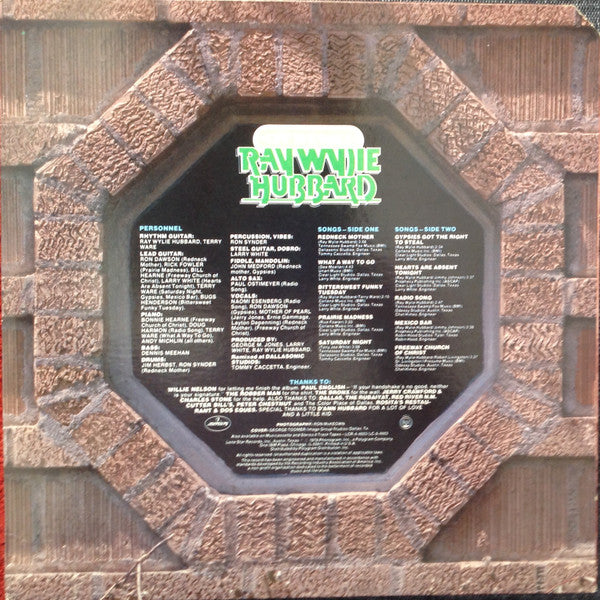 Ray Wylie Hubbard : Off The Wall (LP, Album)