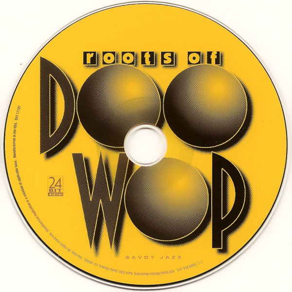 Various : The Roots Of Doo-Wop - Savoy Vocal Groups (CD, Comp)