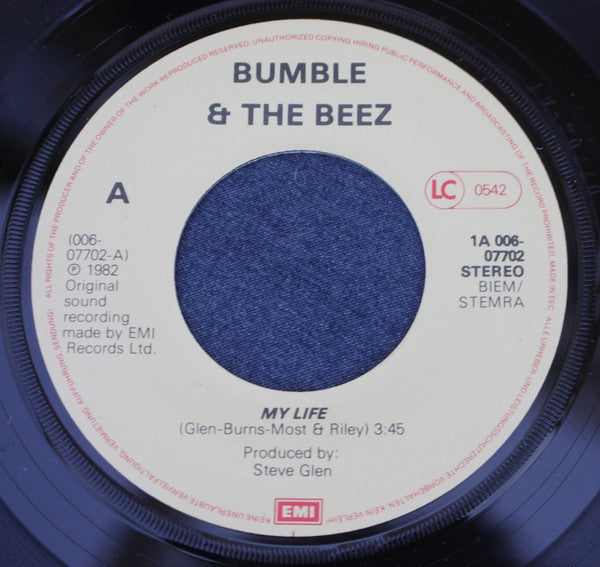 Bumble & The Beez : My Life (7", Single)