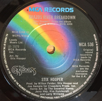"Stix" Hooper : Cordon Bleu / Brazos River Breakdown (7", Single)