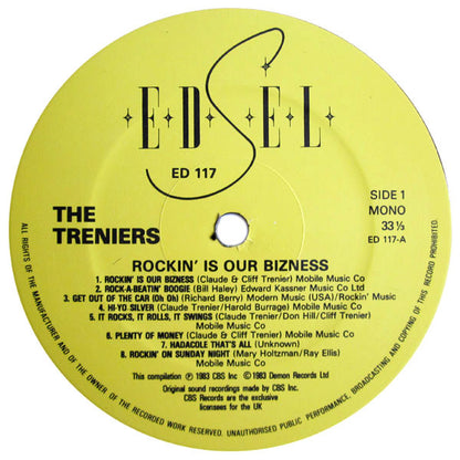 The Treniers : Rockin' Is Our Bizness (LP, Comp, Mono)